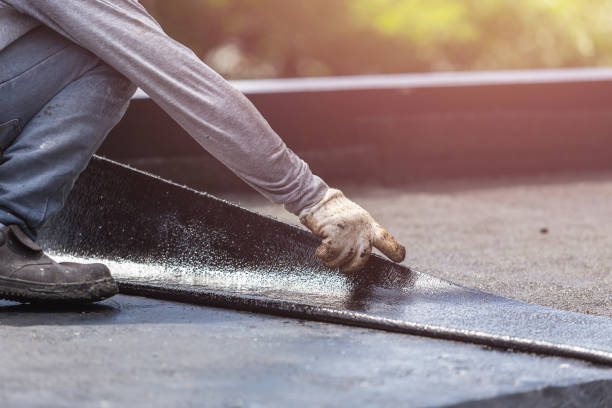 Professional Basement Waterproofing technician working in Brandywine, MD
